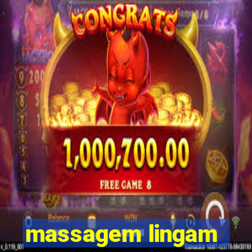 massagem lingam